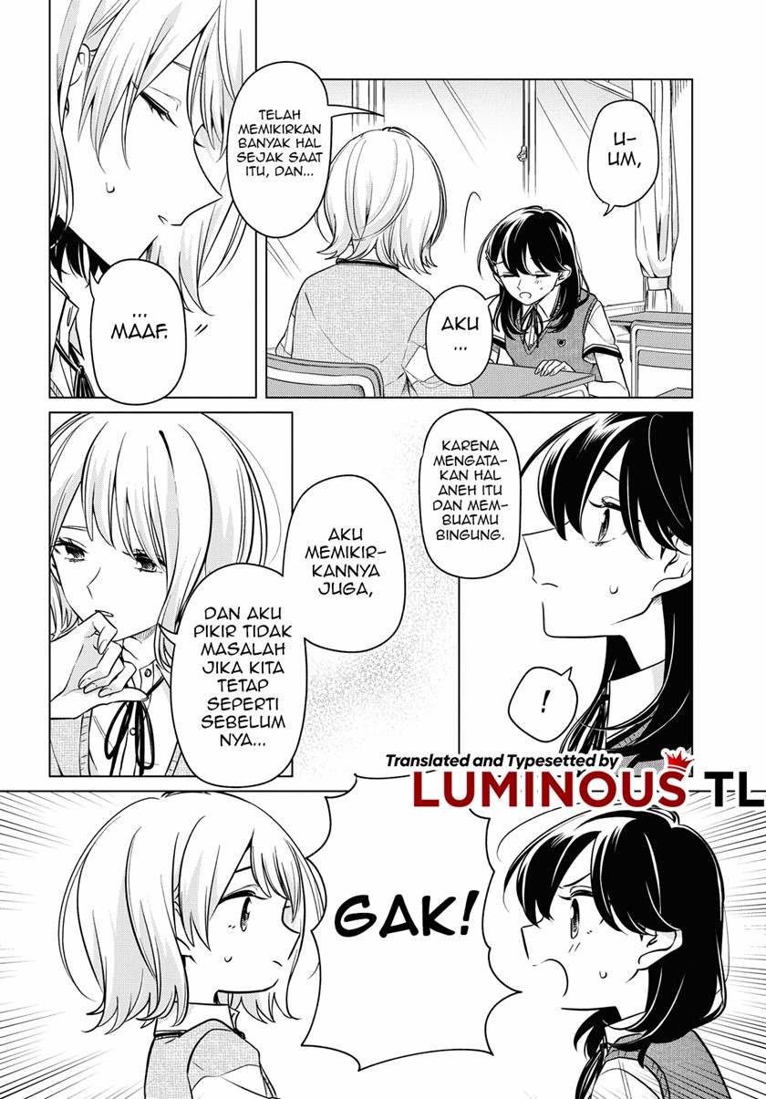 Halaman 10 dari Lonely Girl ni Sakaraenai Chapter 14