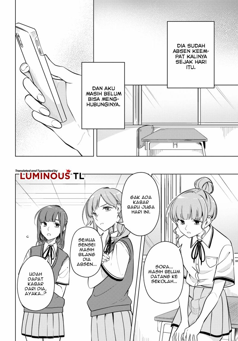 Halaman 10 dari Lonely Girl ni Sakaraenai Chapter 15
