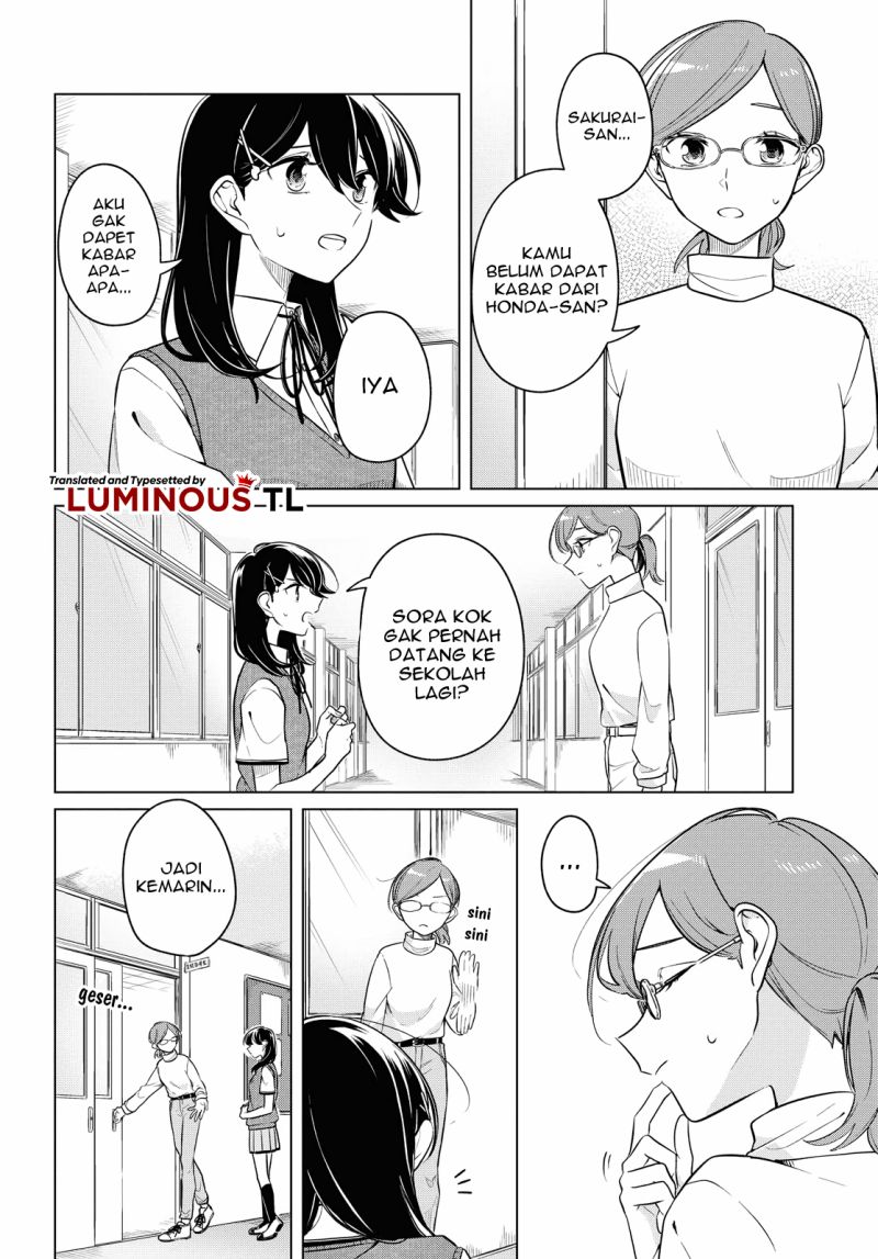 Halaman 12 dari Lonely Girl ni Sakaraenai Chapter 15