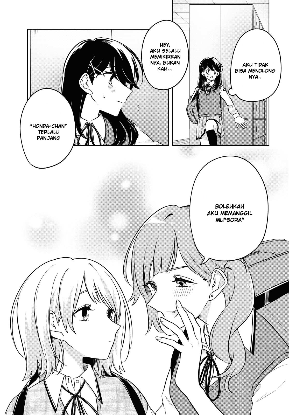 Halaman 10 dari Lonely Girl ni Sakaraenai Chapter 7