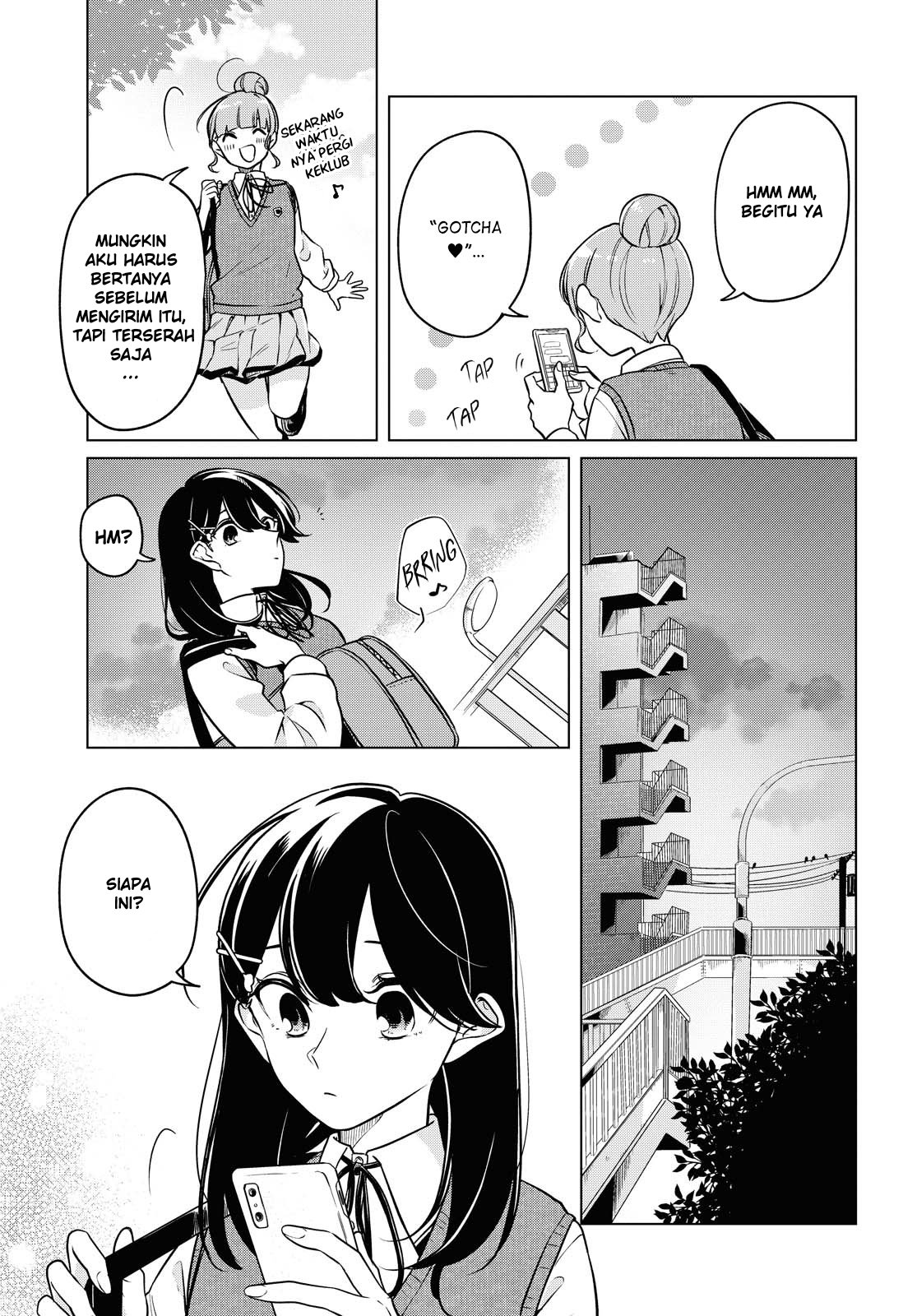 Halaman 14 dari Lonely Girl ni Sakaraenai Chapter 7
