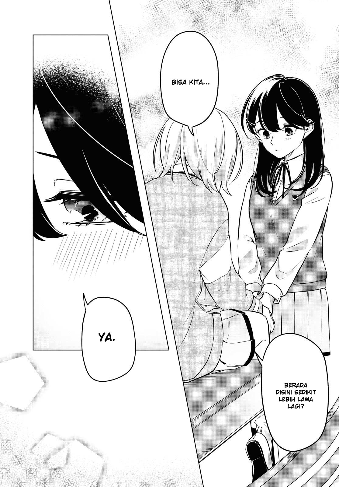 Halaman 28 dari Lonely Girl ni Sakaraenai Chapter 7