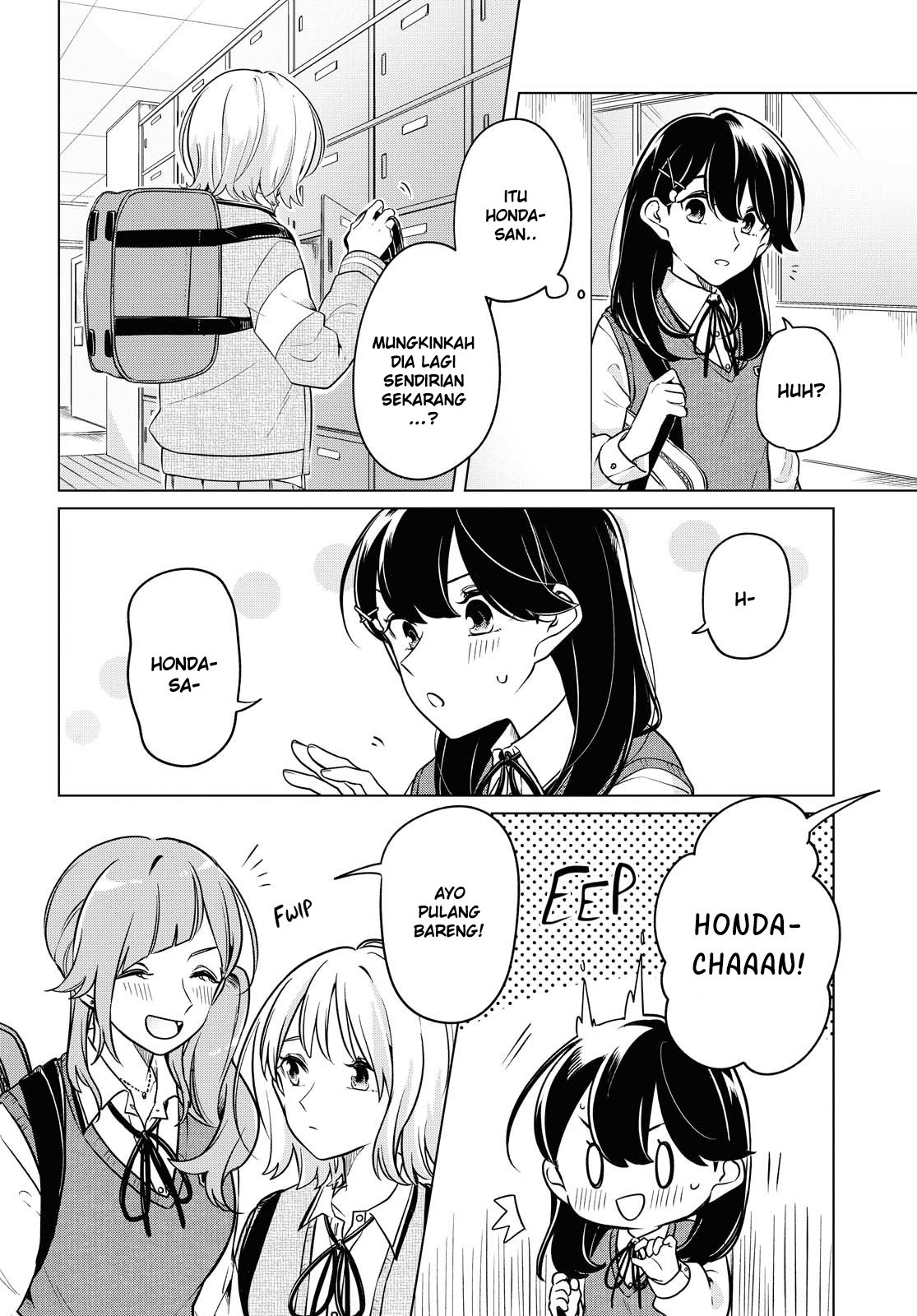 Halaman 9 dari Lonely Girl ni Sakaraenai Chapter 7