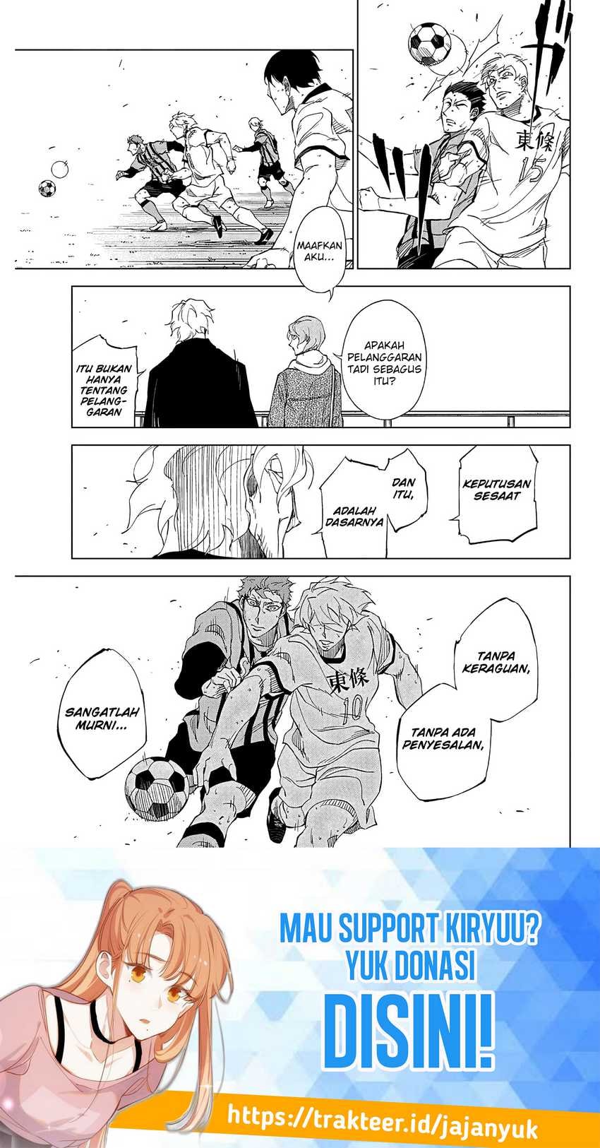Halaman 9 dari Catenaccio Chapter 1.2