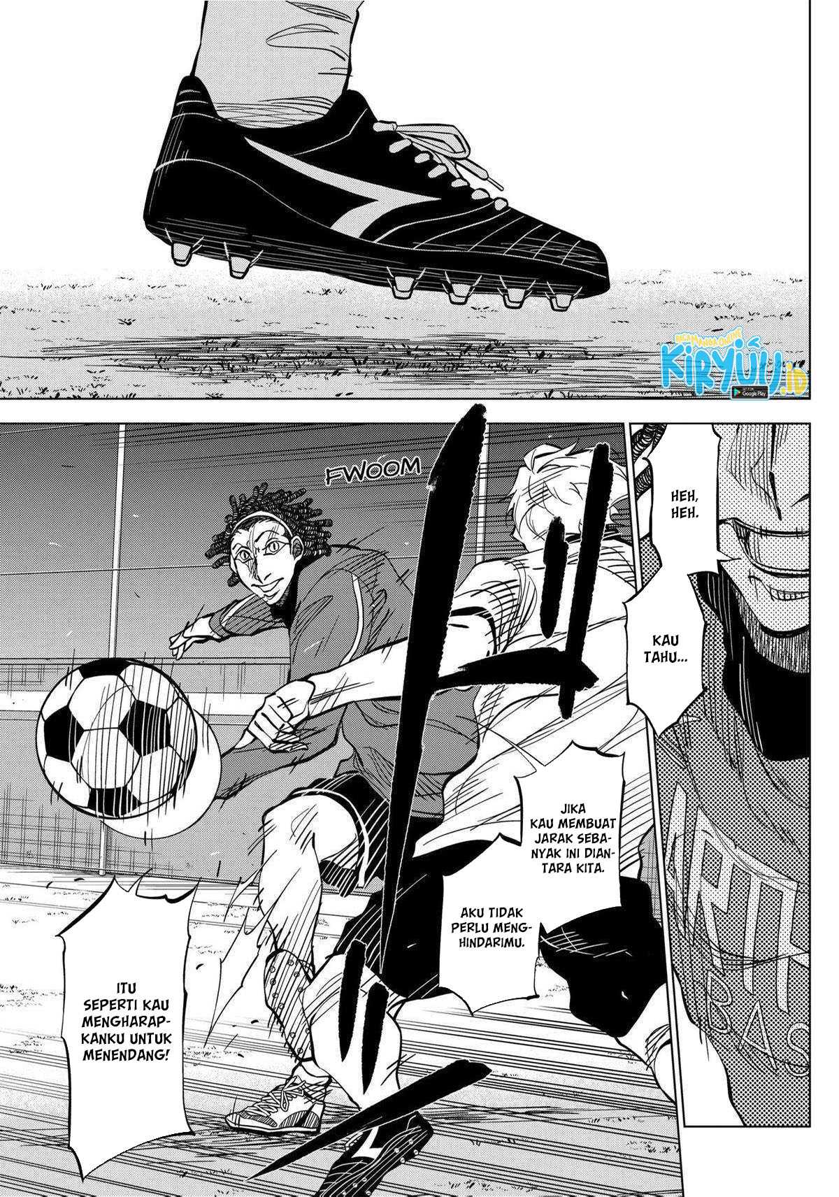 Halaman 12 dari Catenaccio Chapter 10