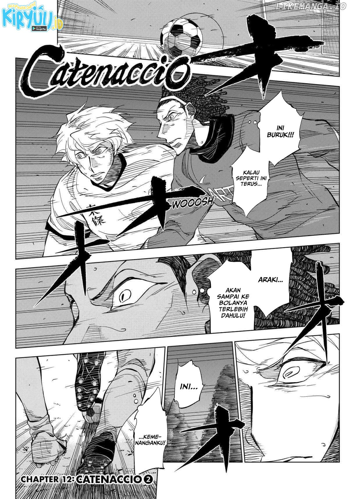 Halaman 2 dari Catenaccio Chapter 12