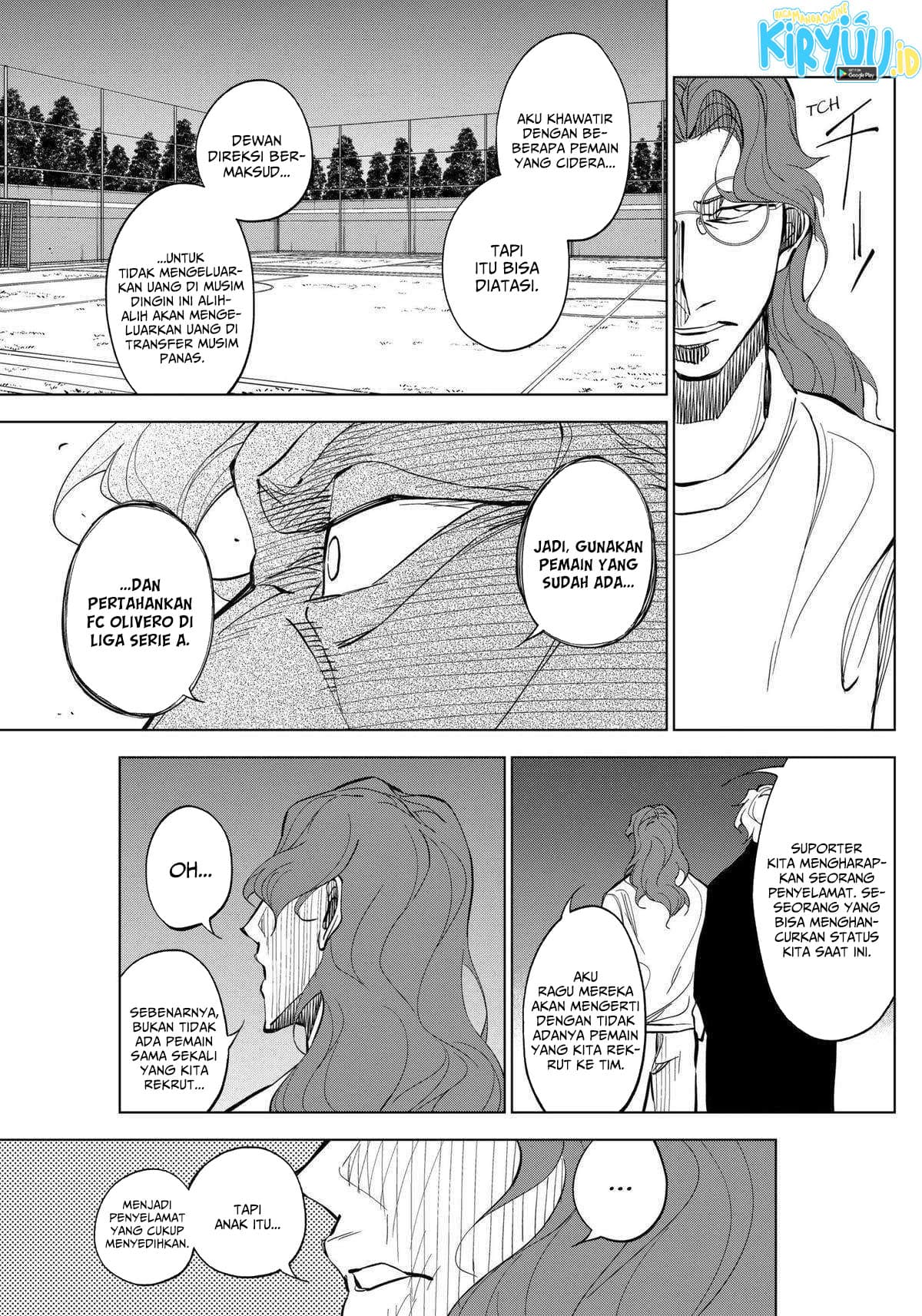 Halaman 12 dari Catenaccio Chapter 13