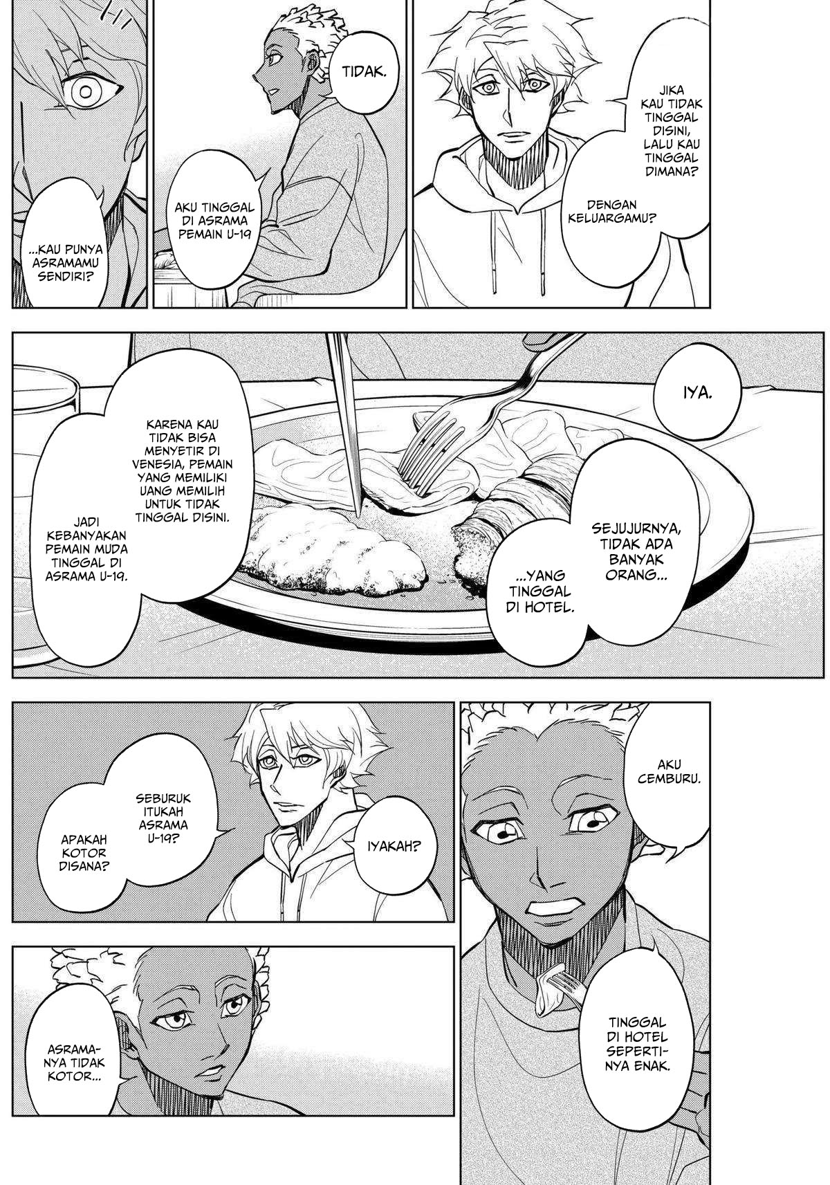 Halaman 13 dari Catenaccio Chapter 15