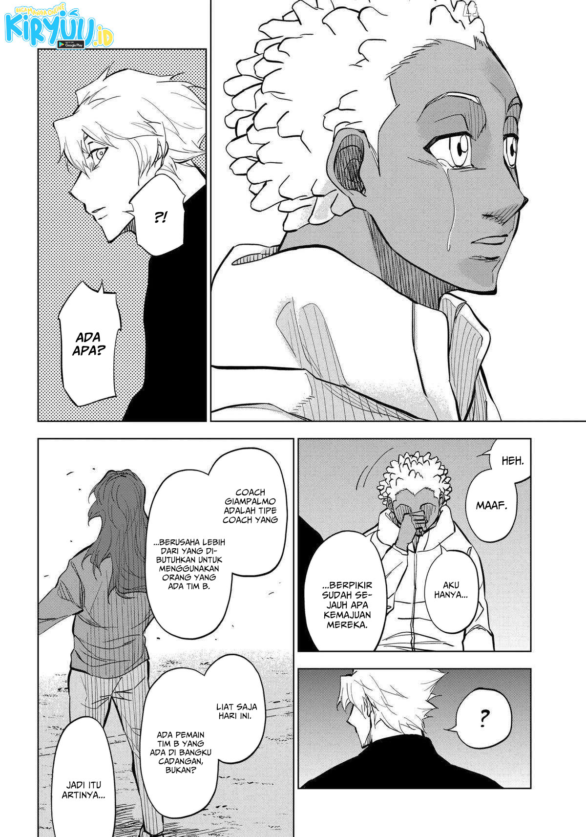 Halaman 14 dari Catenaccio Chapter 17