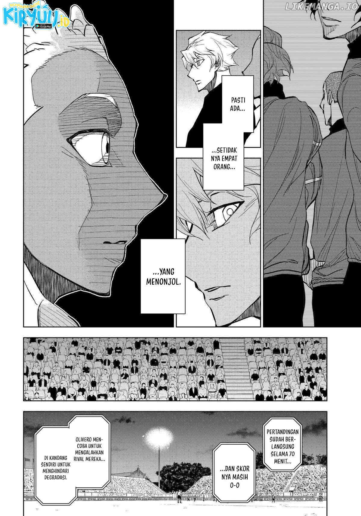 Halaman 8 dari Catenaccio Chapter 17
