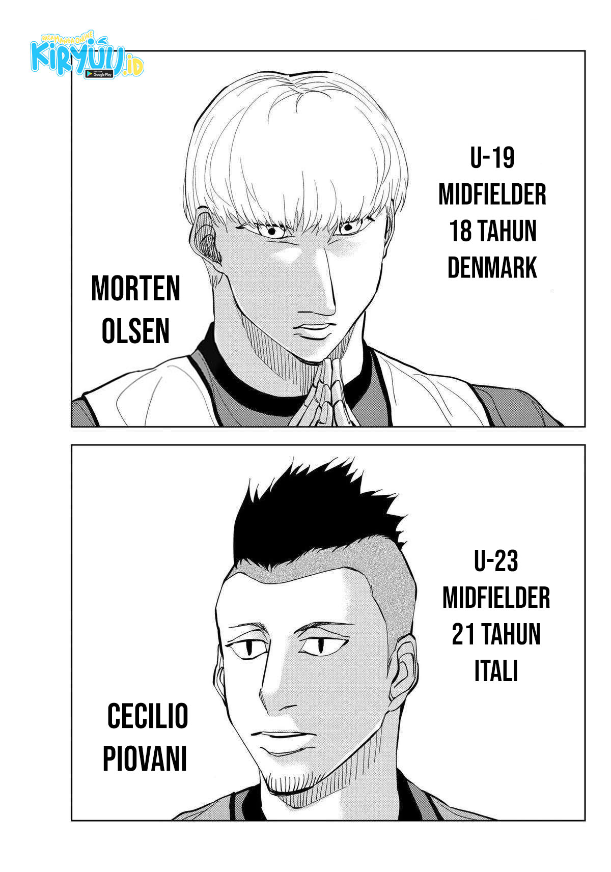 Halaman 12 dari Catenaccio Chapter 18