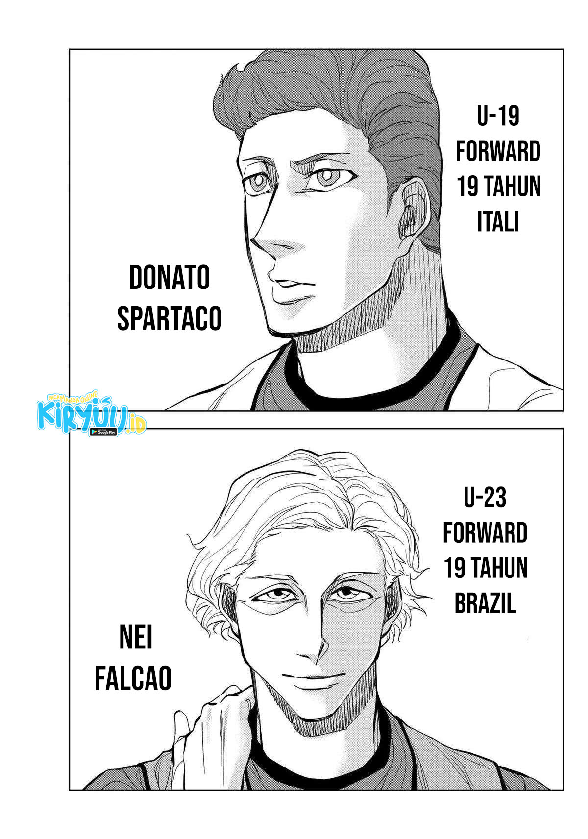 Halaman 14 dari Catenaccio Chapter 18