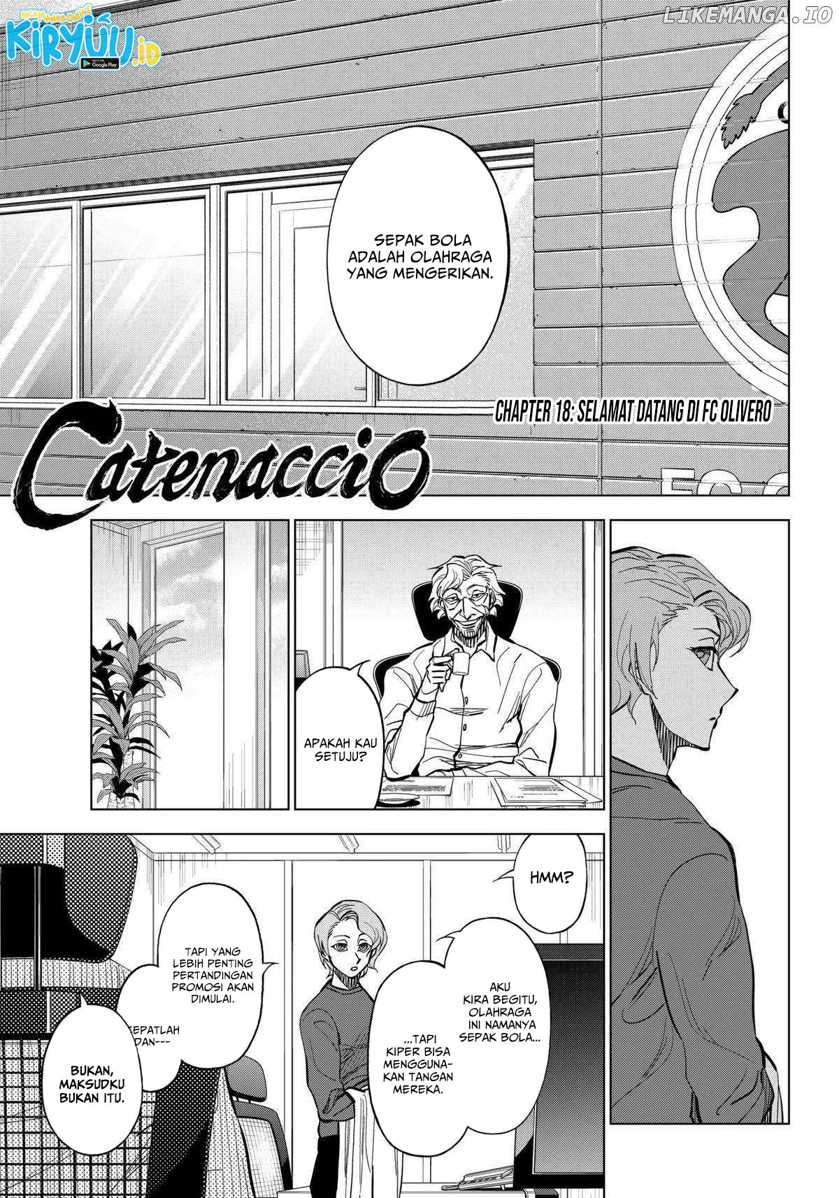 Halaman 2 dari Catenaccio Chapter 18