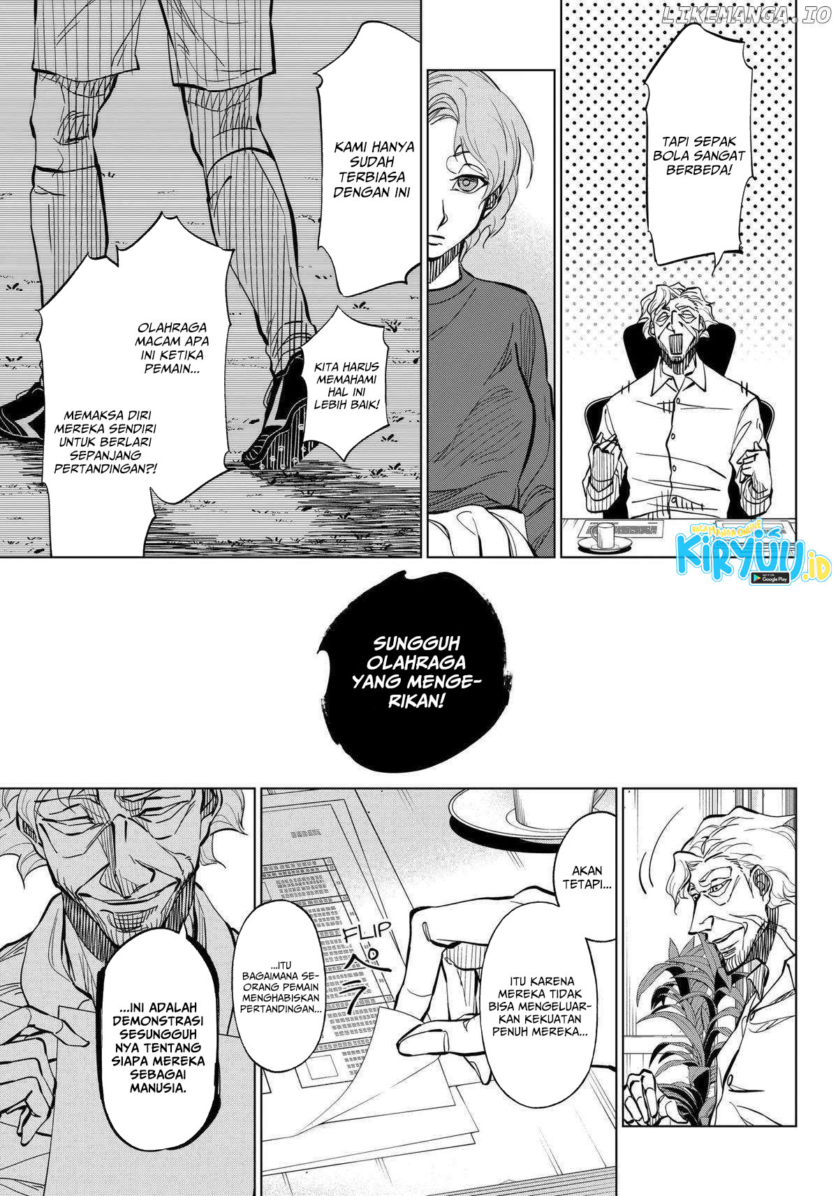 Halaman 4 dari Catenaccio Chapter 18