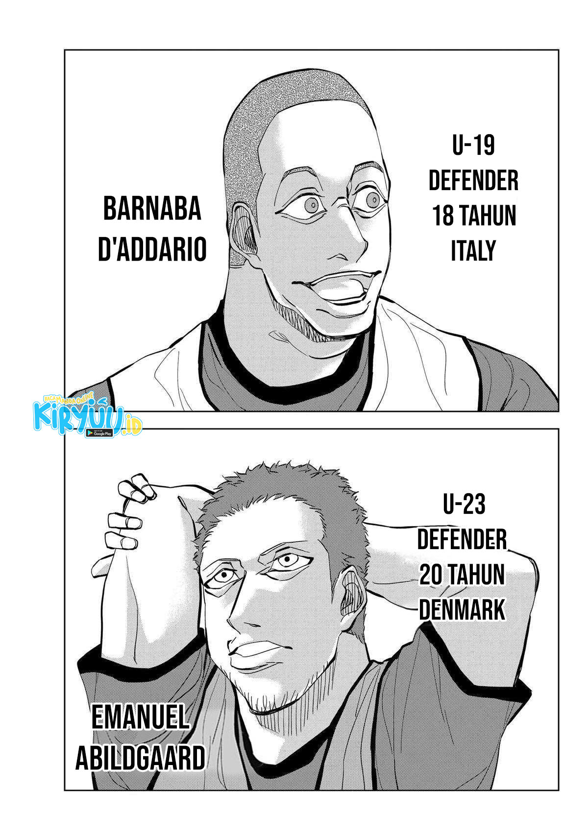 Halaman 8 dari Catenaccio Chapter 18