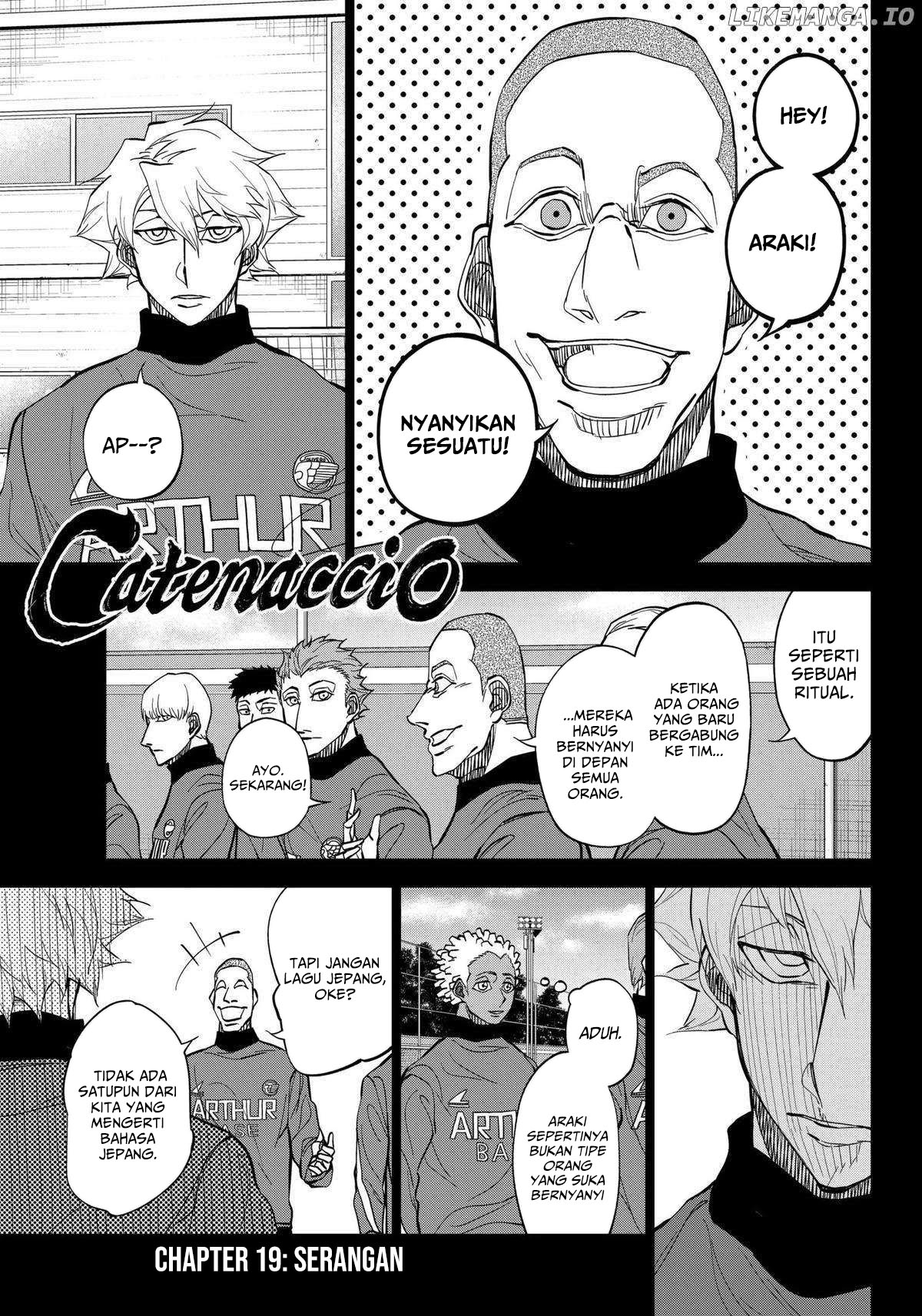 Halaman 2 dari Catenaccio Chapter 19