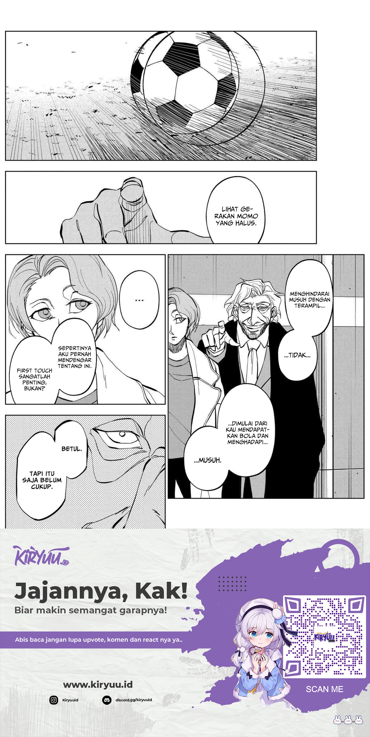 Halaman 11 dari Catenaccio Chapter 20