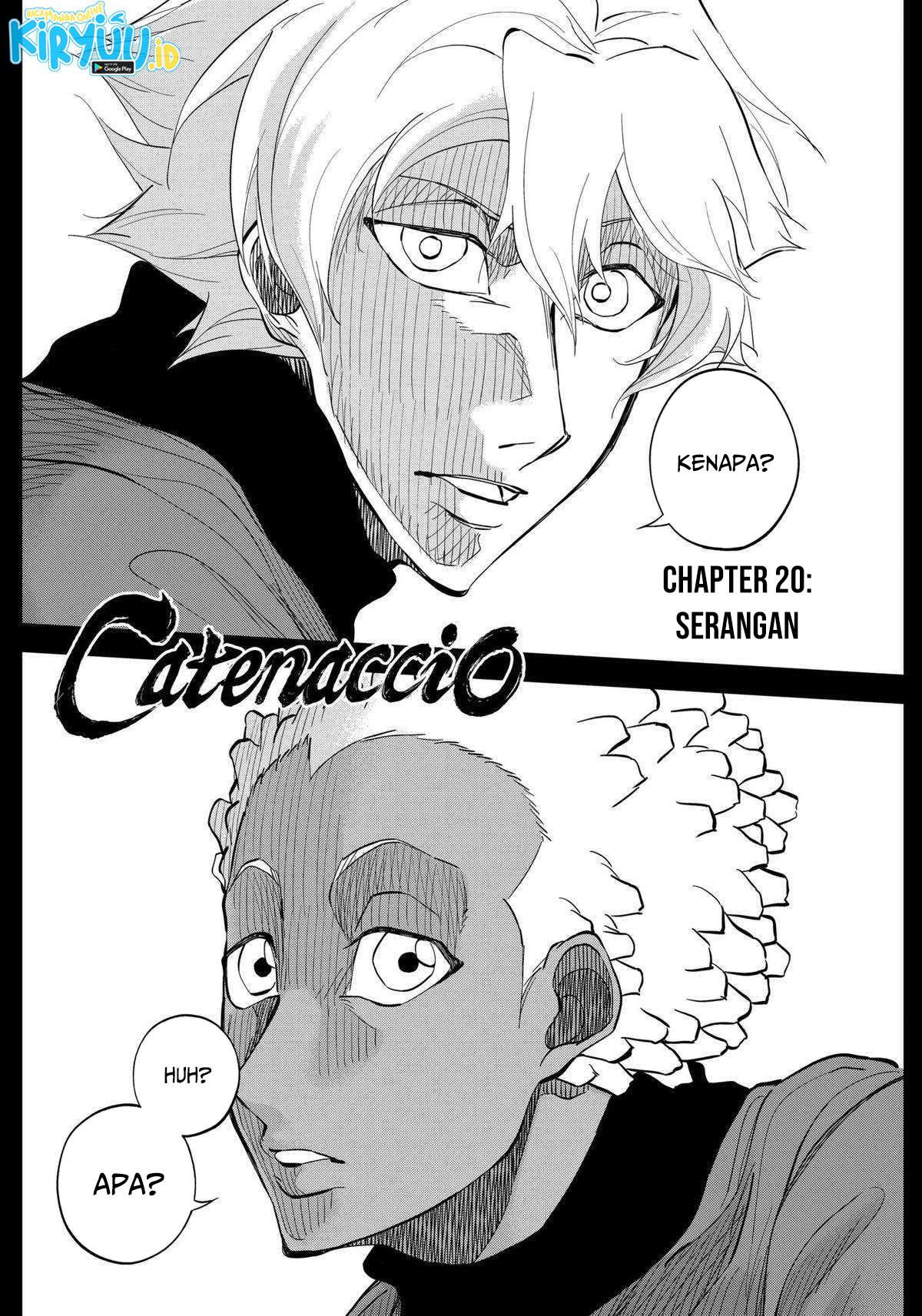 Halaman 2 dari Catenaccio Chapter 20