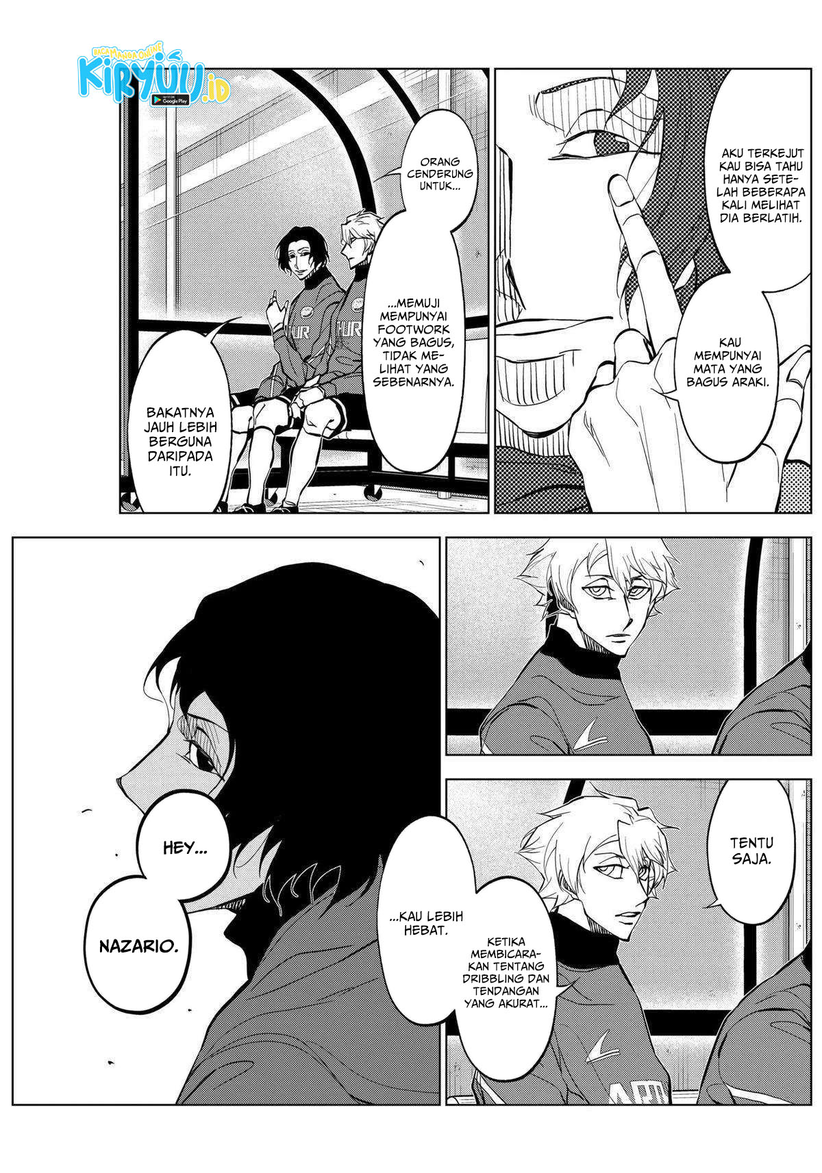 Halaman 8 dari Catenaccio Chapter 20