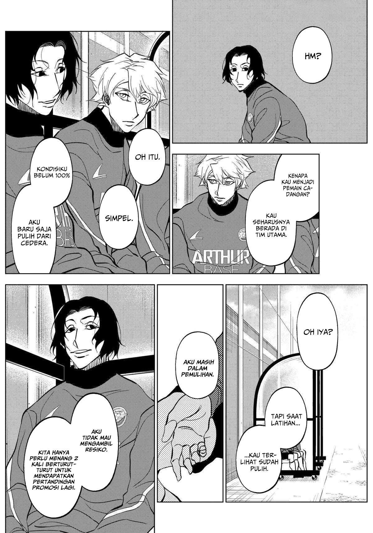 Halaman 9 dari Catenaccio Chapter 20