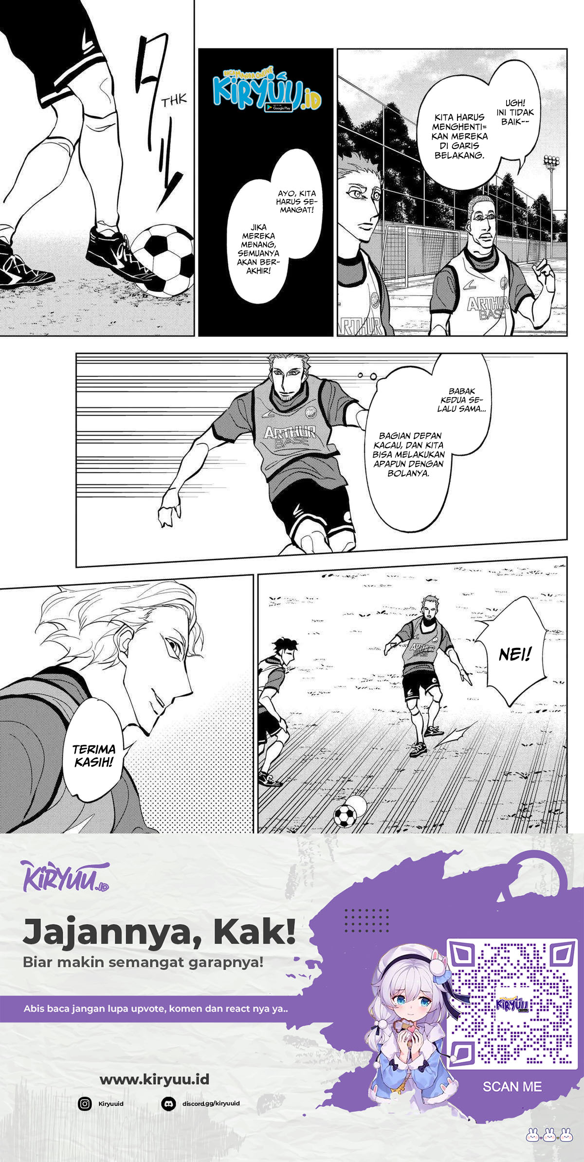 Halaman 10 dari Catenaccio Chapter 22