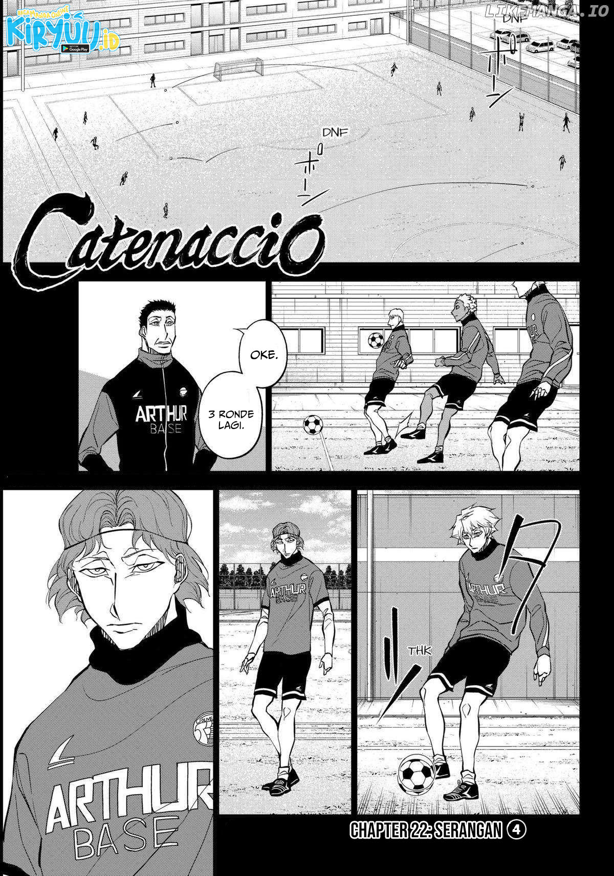 Halaman 2 dari Catenaccio Chapter 22