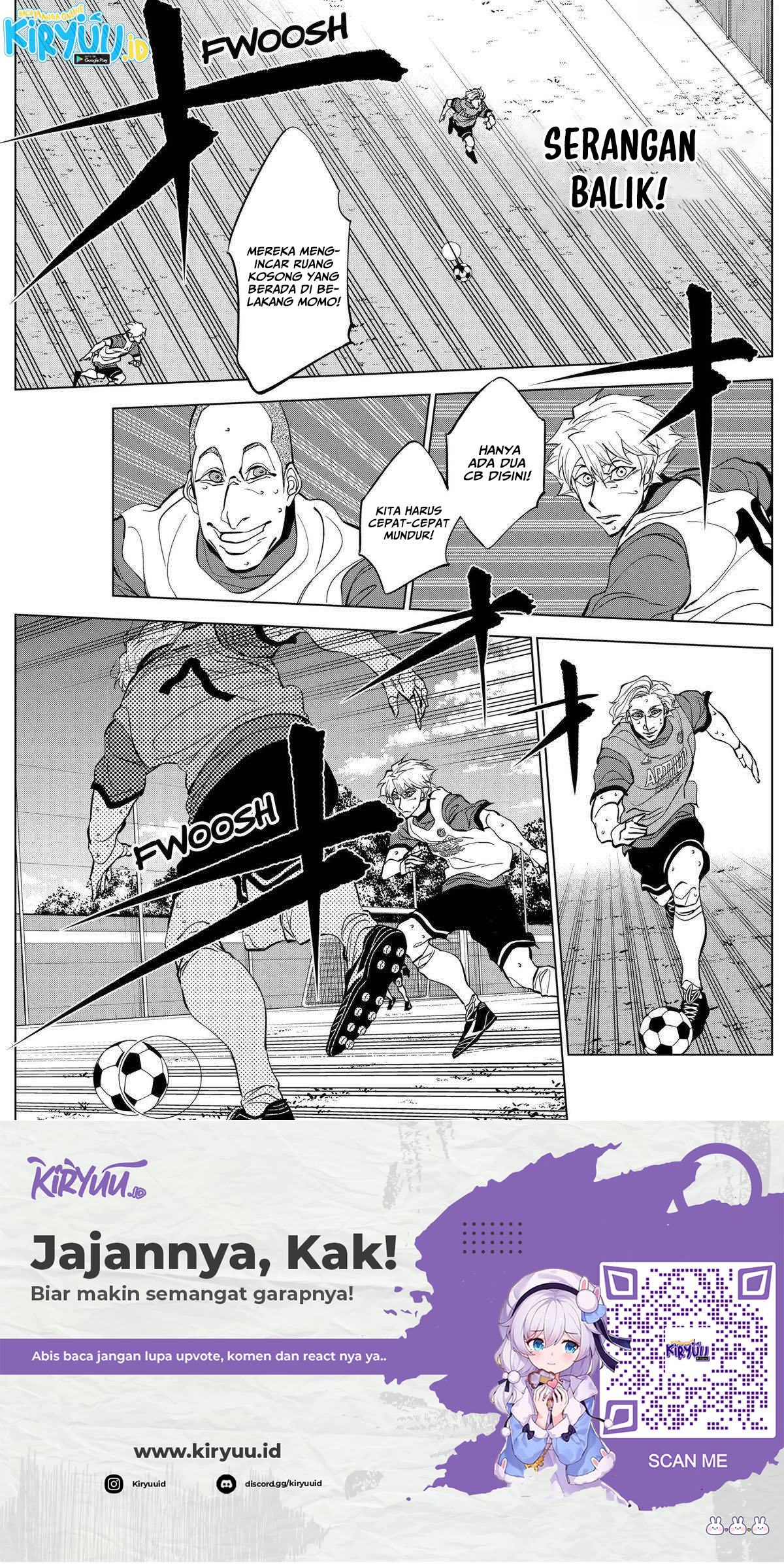 Halaman 11 dari Catenaccio Chapter 23