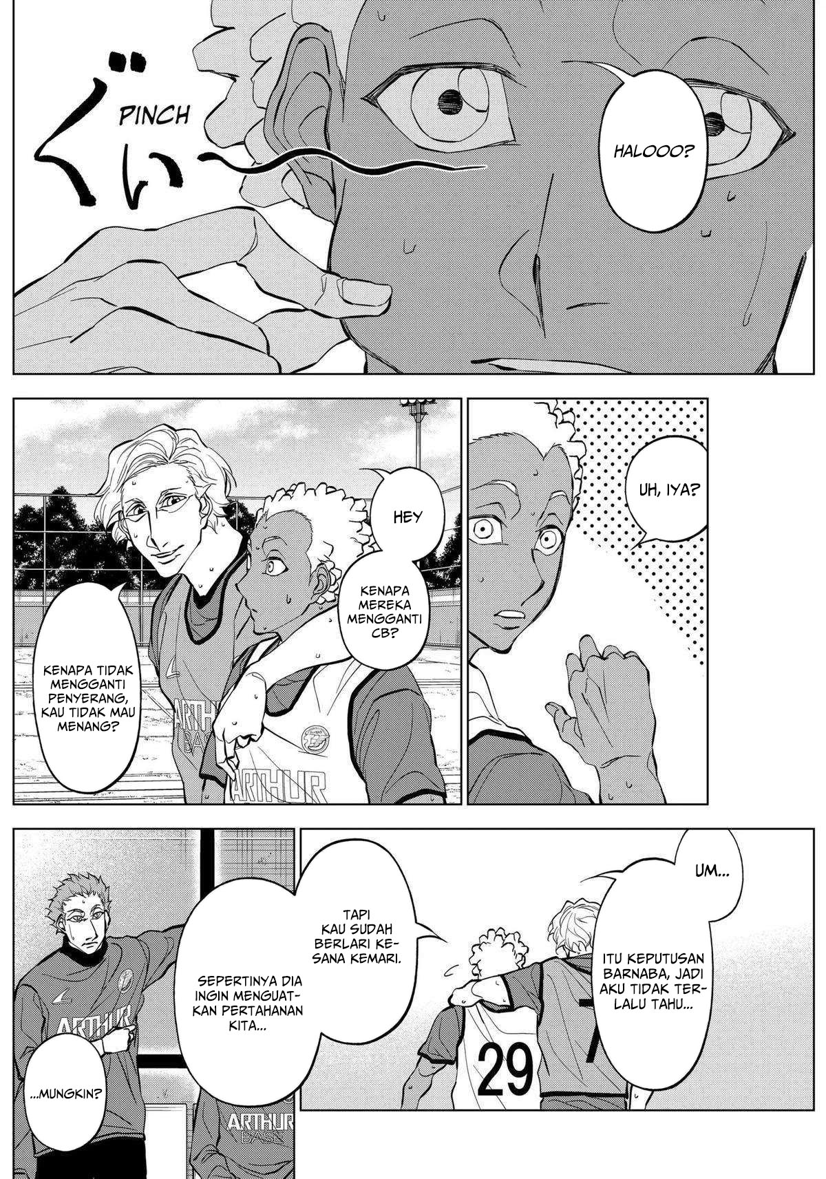 Halaman 6 dari Catenaccio Chapter 23