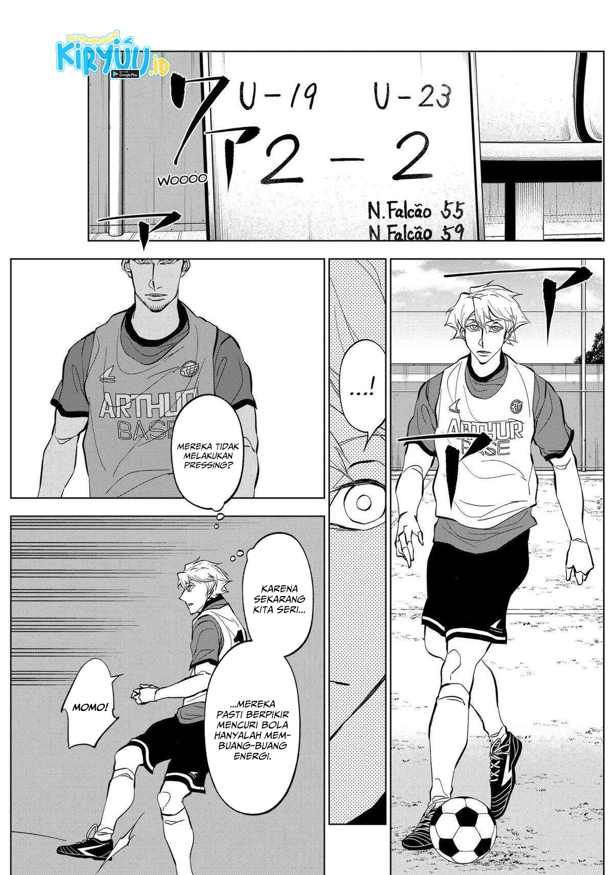 Halaman 9 dari Catenaccio Chapter 23