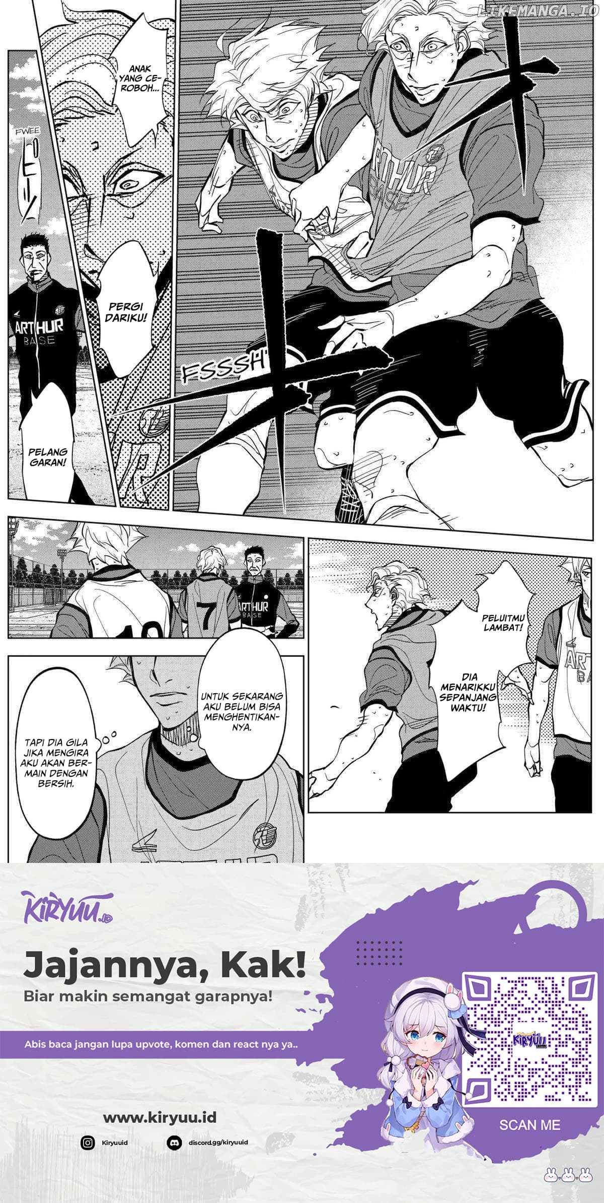 Halaman 11 dari Catenaccio Chapter 24