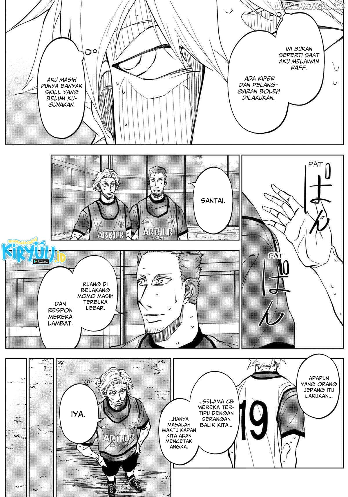 Halaman 12 dari Catenaccio Chapter 24