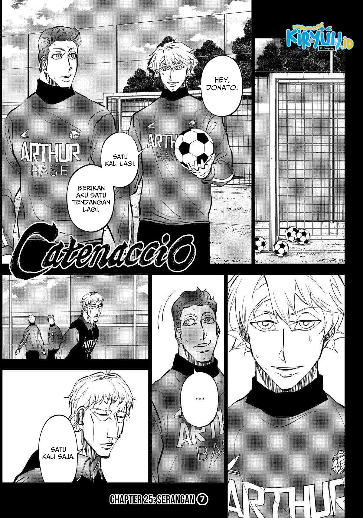 Halaman 2 dari Catenaccio Chapter 25