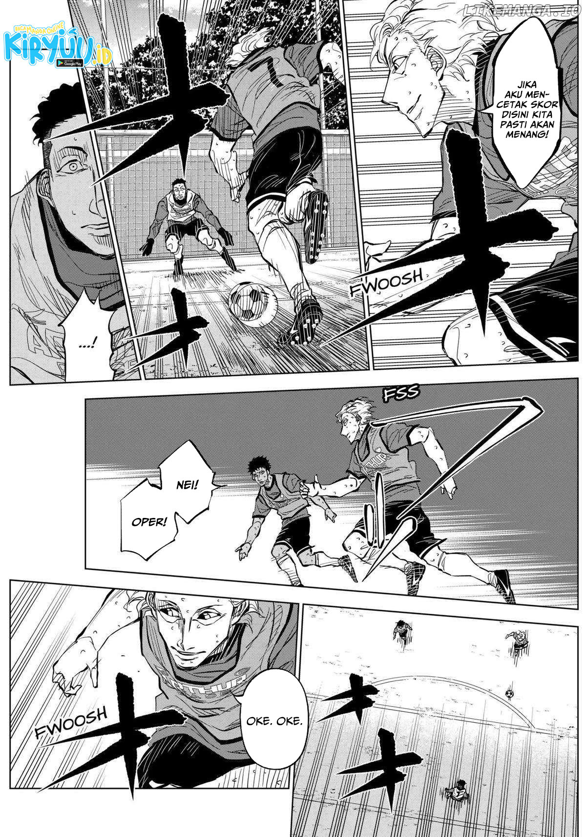 Halaman 12 dari Catenaccio Chapter 27