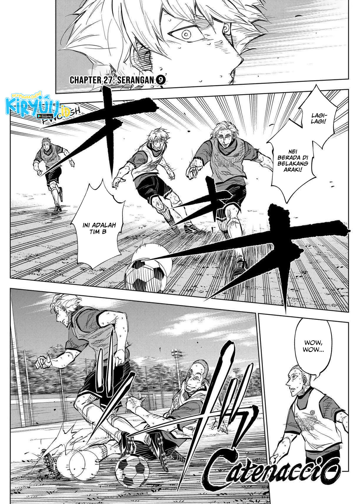 Halaman 2 dari Catenaccio Chapter 27