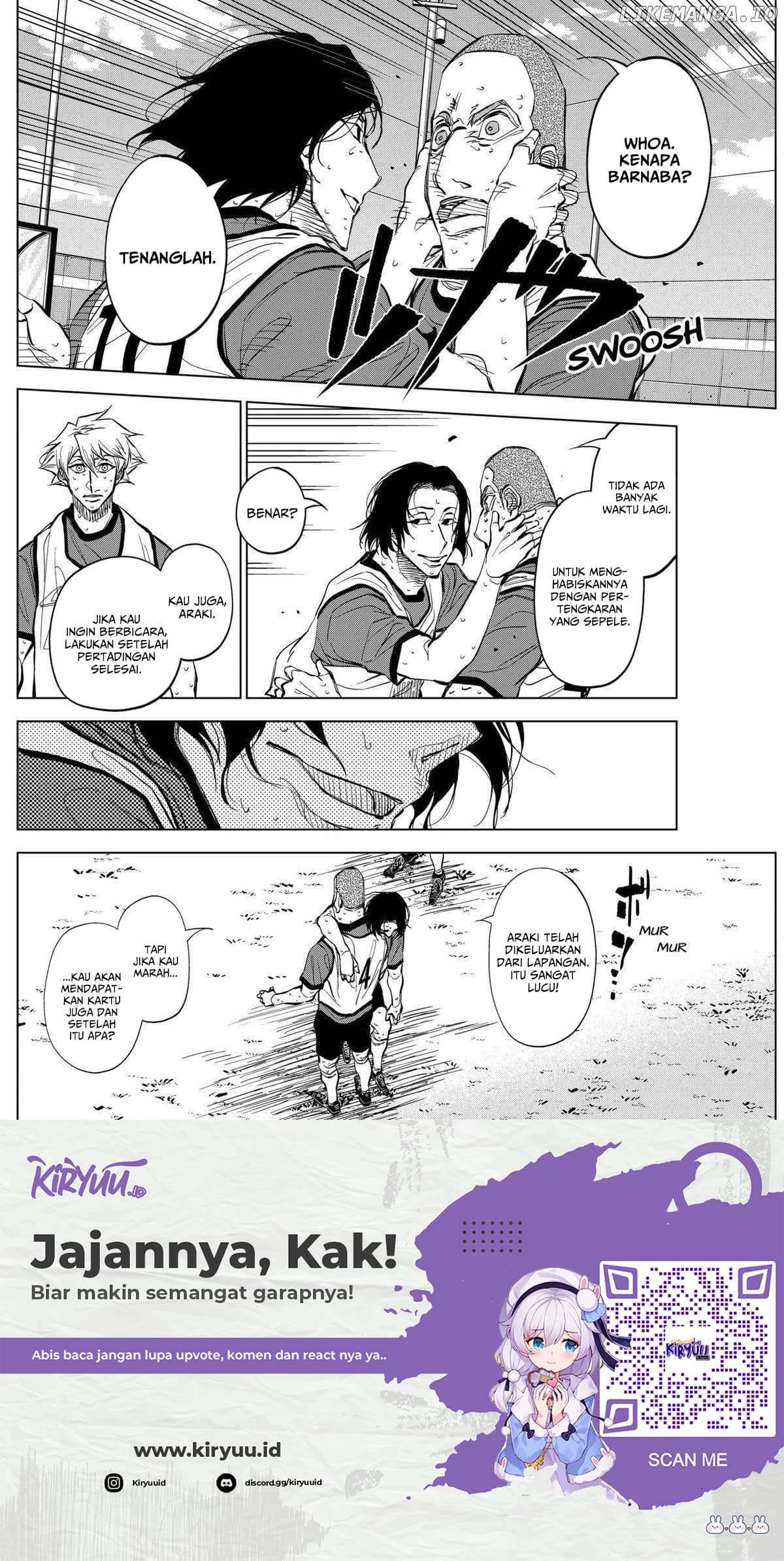 Halaman 11 dari Catenaccio Chapter 28