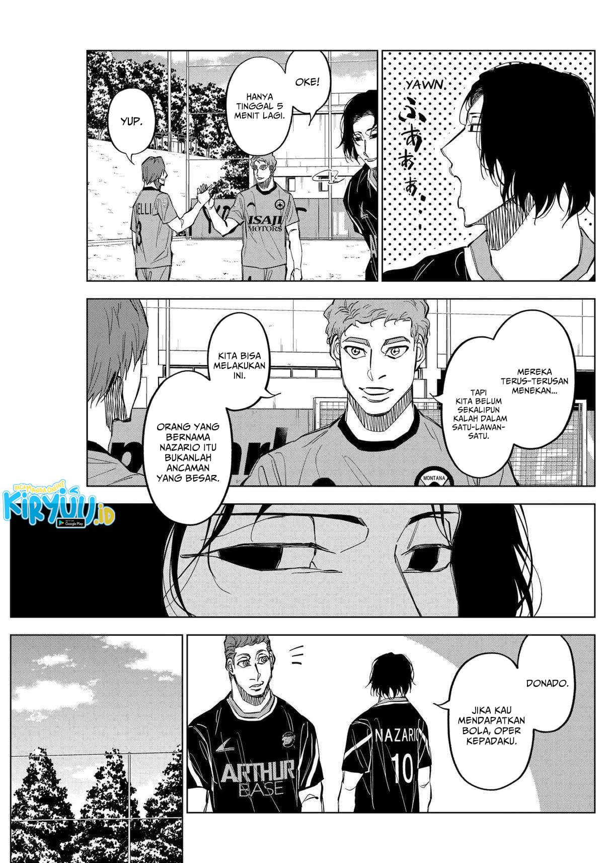Halaman 8 dari Catenaccio Chapter 30