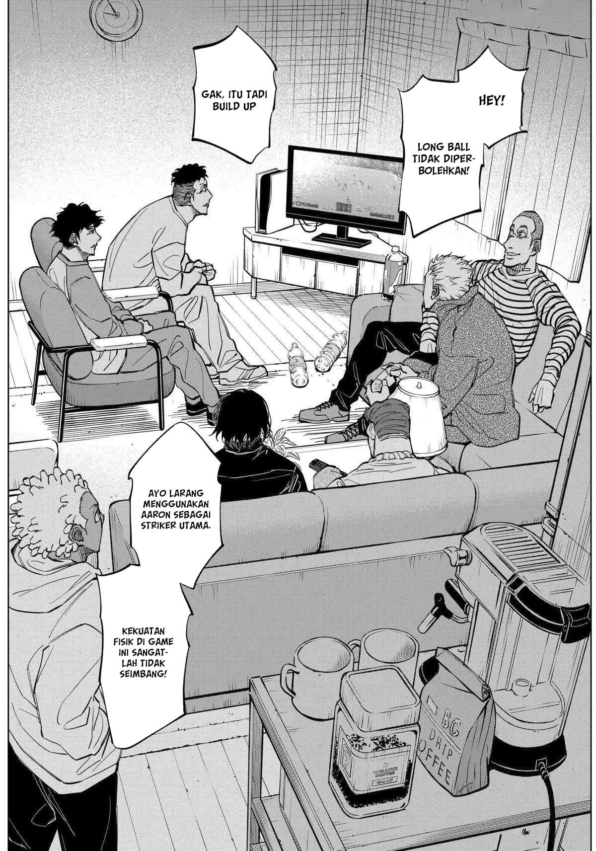 Halaman 13 dari Catenaccio Chapter 32