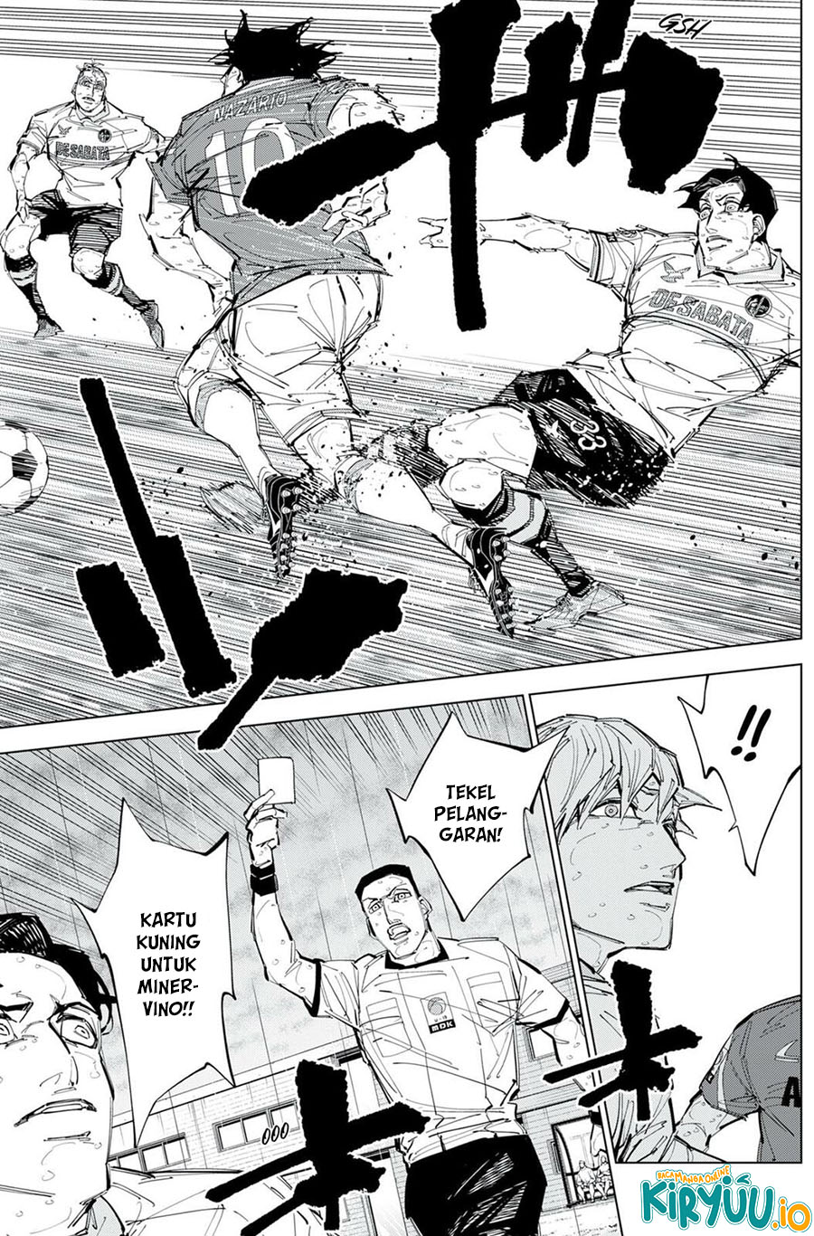 Halaman 11 dari Catenaccio Chapter 82