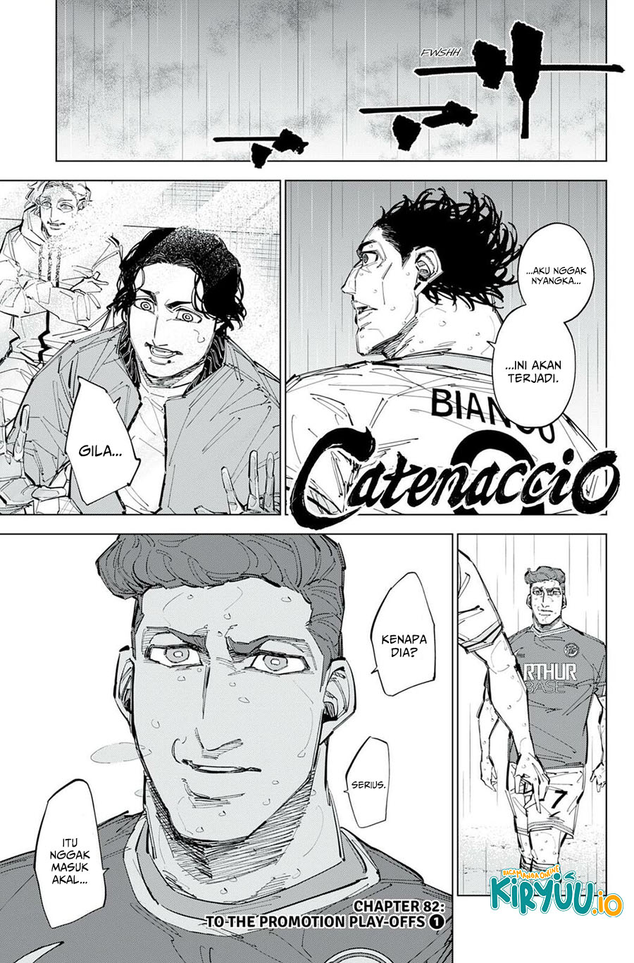 Halaman 2 dari Catenaccio Chapter 82