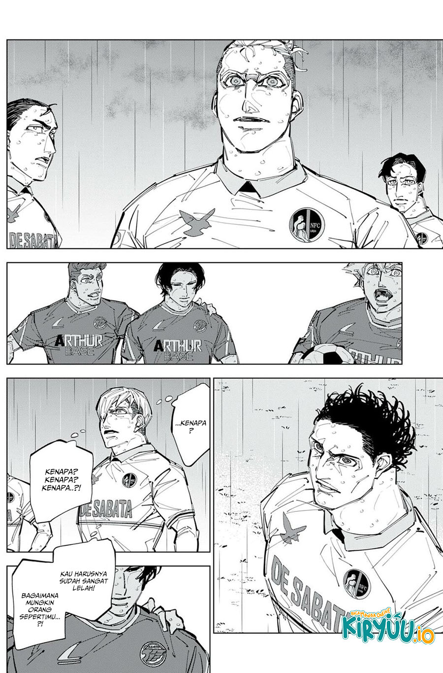Halaman 6 dari Catenaccio Chapter 82