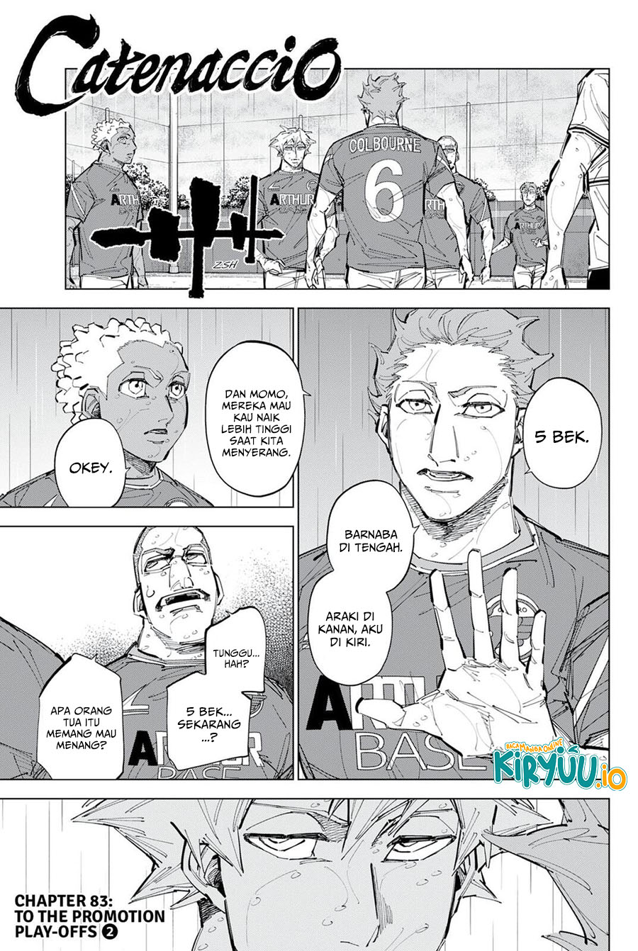 Halaman 2 dari Catenaccio Chapter 83