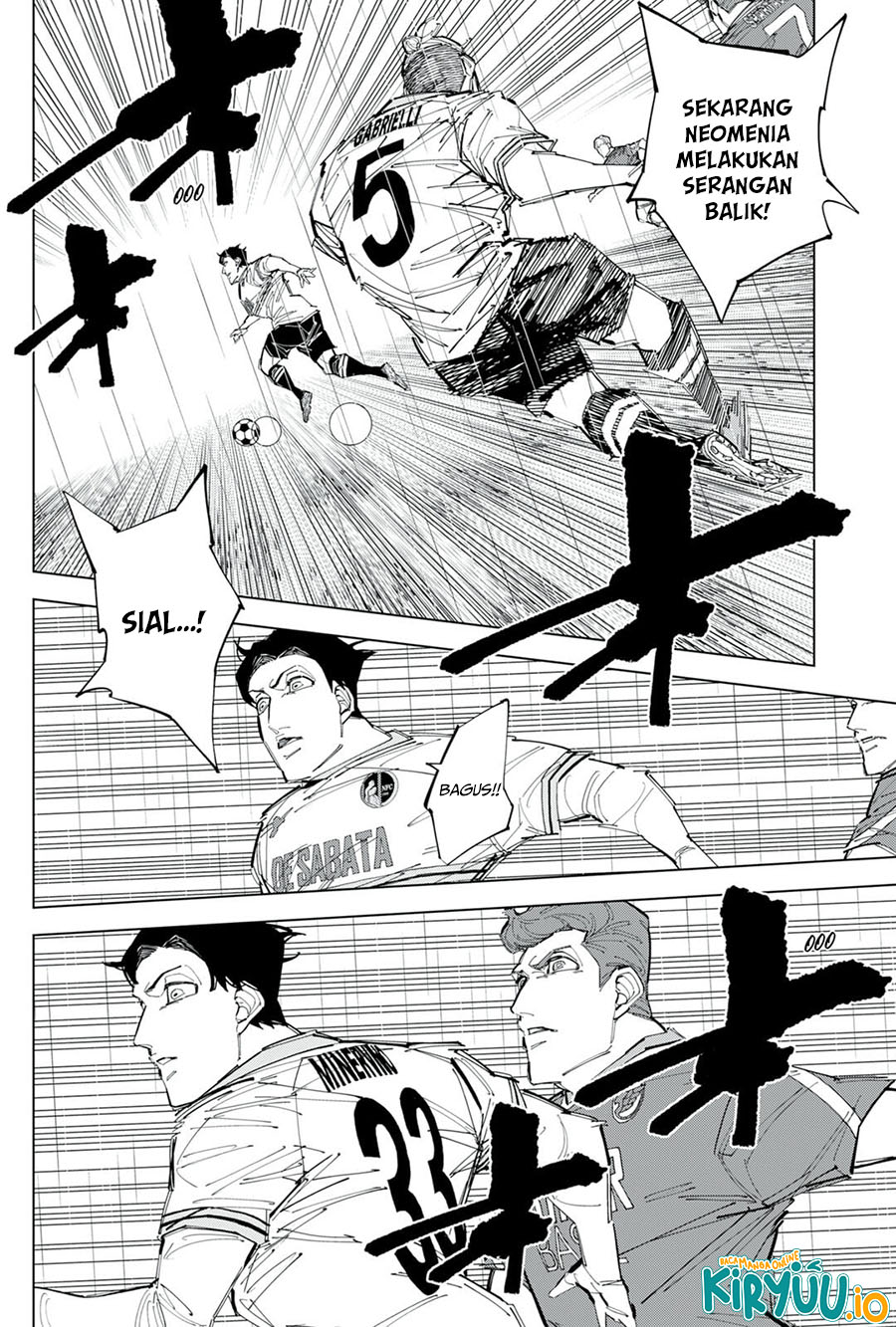 Halaman 10 dari Catenaccio Chapter 84