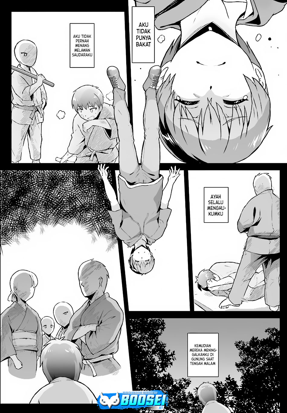 Halaman 16 dari Chuusotsu Tansakusha no Nariagari Eiyuutan Chapter 1