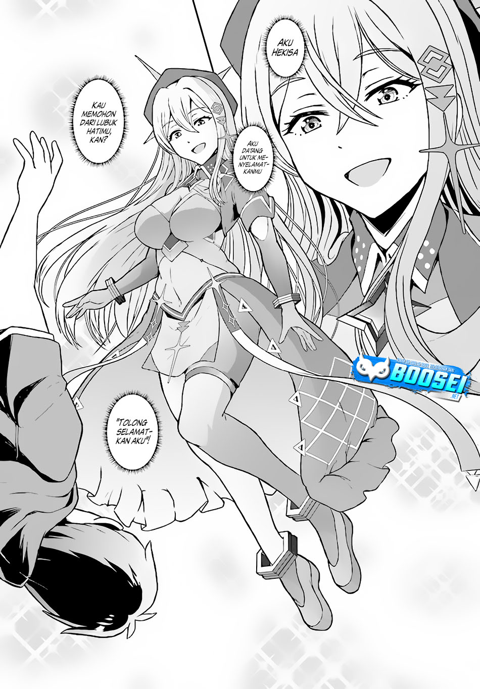 Halaman 20 dari Chuusotsu Tansakusha no Nariagari Eiyuutan Chapter 1