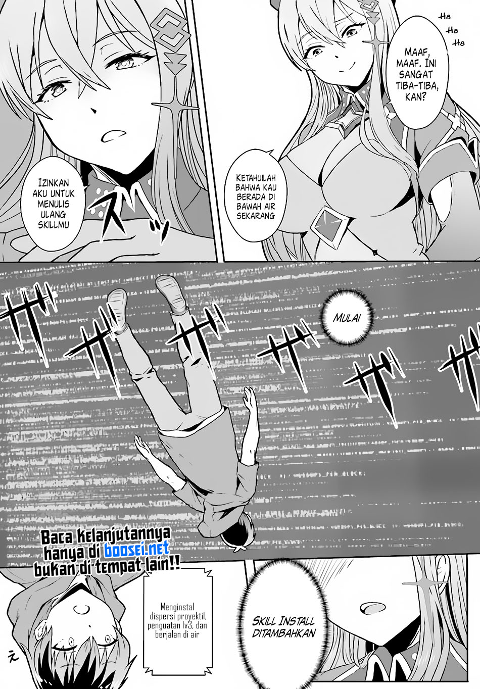 Halaman 22 dari Chuusotsu Tansakusha no Nariagari Eiyuutan Chapter 1