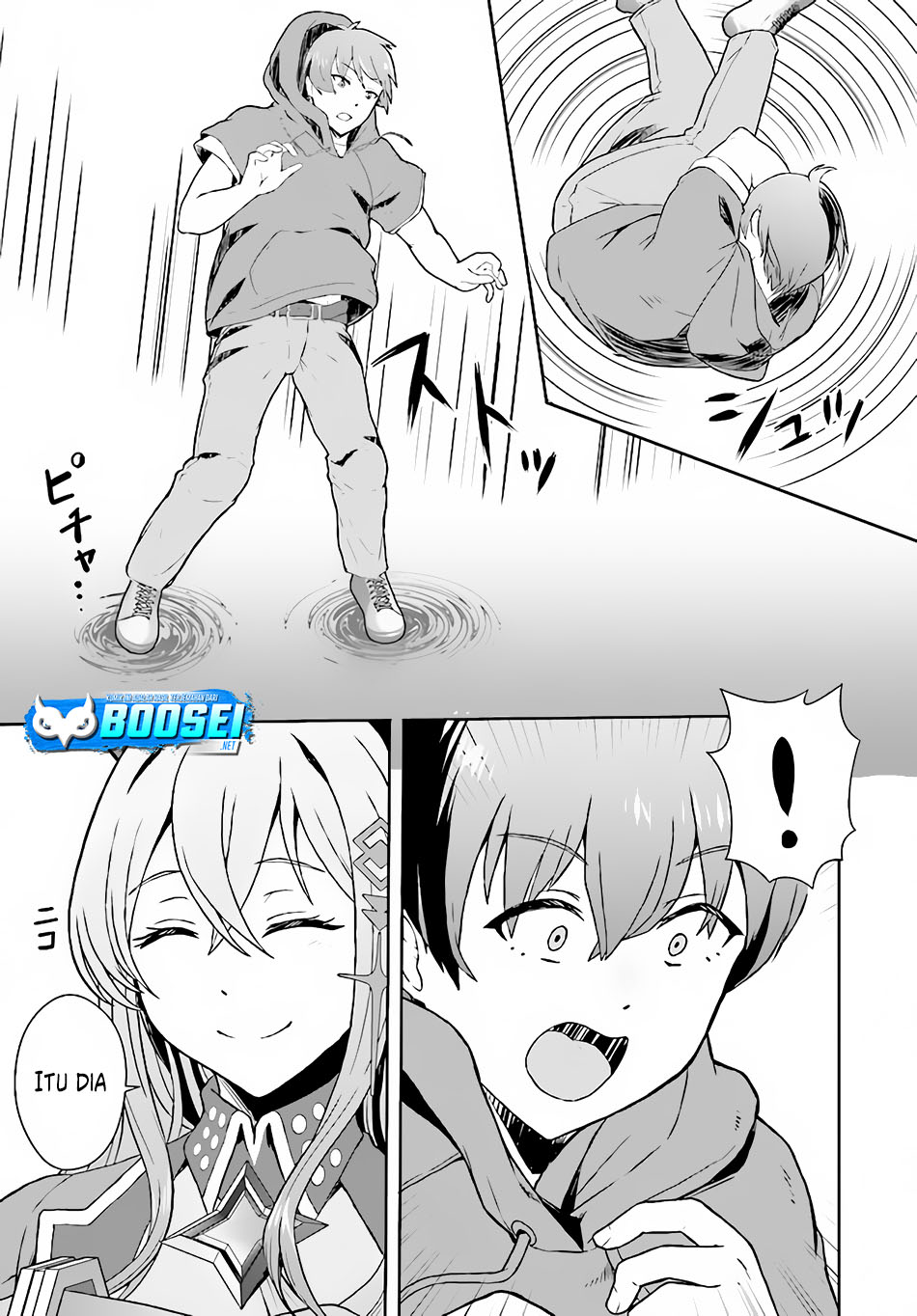Halaman 23 dari Chuusotsu Tansakusha no Nariagari Eiyuutan Chapter 1