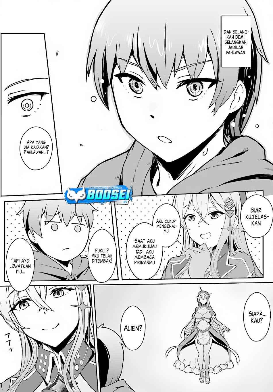 Halaman 25 dari Chuusotsu Tansakusha no Nariagari Eiyuutan Chapter 1