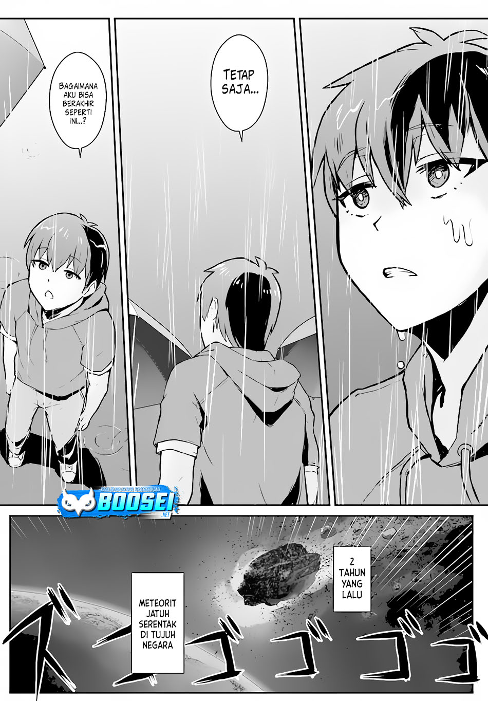 Halaman 4 dari Chuusotsu Tansakusha no Nariagari Eiyuutan Chapter 1