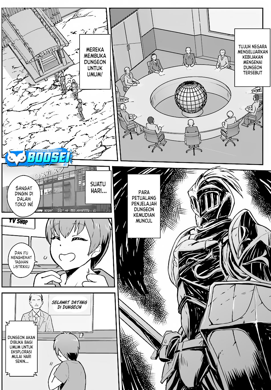 Halaman 6 dari Chuusotsu Tansakusha no Nariagari Eiyuutan Chapter 1