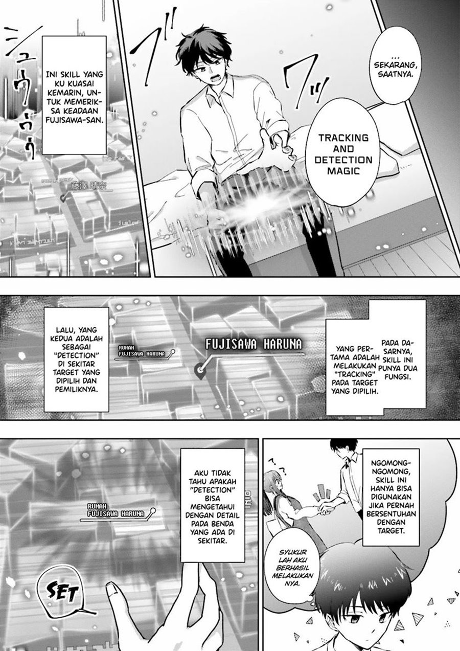Halaman 7 dari Classmate wa Isekai de Yuusha ni Natta kedo, Ore dake Gendai Nihon ni Okizari ni Narimashita Chapter 4